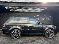 USED 2013 13 LAND ROVER RANGE ROVER SPORT 3.0 SD V6 HSE Black SUV 5dr Diesel Auto 4WD Euro 5 (255 bhp) **Overfinch** FSH Timing Belt