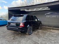 USED 2013 13 LAND ROVER RANGE ROVER SPORT 3.0 SD V6 HSE Black SUV 5dr Diesel Auto 4WD Euro 5 (255 bhp) **Overfinch** FSH Timing Belt