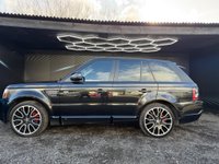 USED 2013 13 LAND ROVER RANGE ROVER SPORT 3.0 SD V6 HSE Black SUV 5dr Diesel Auto 4WD Euro 5 (255 bhp) **Overfinch** FSH Timing Belt