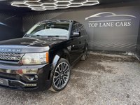 USED 2013 13 LAND ROVER RANGE ROVER SPORT 3.0 SD V6 HSE Black SUV 5dr Diesel Auto 4WD Euro 5 (255 bhp) **Overfinch** FSH Timing Belt