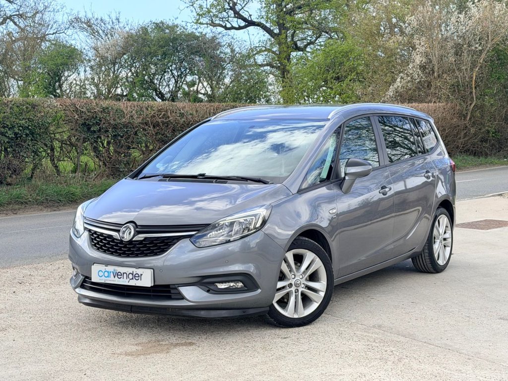 USED 2018 18 VAUXHALL ZAFIRA TOURER 1.4i Turbo SRi Nav MPV 5dr Petrol Manual Euro 6 (140 ps) 5 Services|2 Owners|R.F Sensors|Cruise control|Heated Leather Seats|Apple Car play