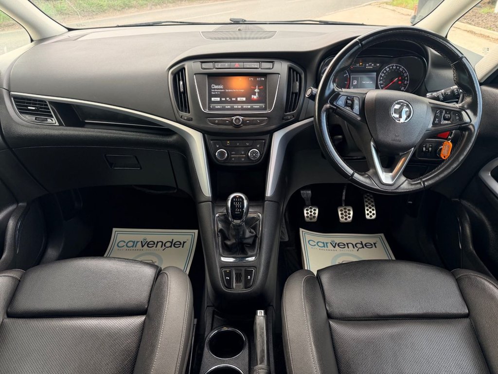 USED 2018 18 VAUXHALL ZAFIRA TOURER 1.4i Turbo SRi Nav MPV 5dr Petrol Manual Euro 6 (140 ps) 5 Services|2 Owners|R.F Sensors|Cruise control|Heated Leather Seats|Apple Car play