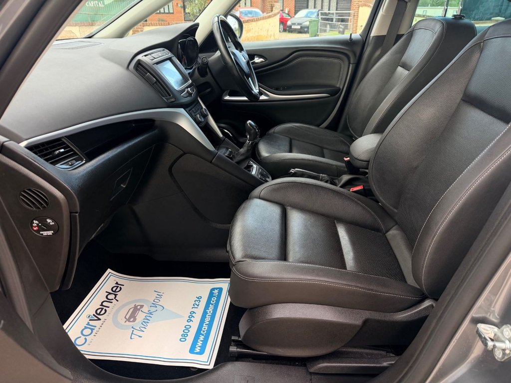 USED 2018 18 VAUXHALL ZAFIRA TOURER 1.4i Turbo SRi Nav MPV 5dr Petrol Manual Euro 6 (140 ps) 5 Services|2 Owners|R.F Sensors|Cruise control|Heated Leather Seats|Apple Car play