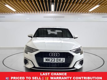 2023 AUDI A3 1.0 TFSI 30 Sport Saloon 4dr Petrol Manual Euro 6 (s/s) (110 ps) &pound;16825.00
