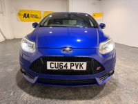 USED 2014 64 FORD FOCUS 2.0T EcoBoost ST-3 Hatchback 5dr Petrol Manual Euro 5 (s/s) (250 ps) 1 OWNER-FORD SERVICE HISTORY 1 OWNER-9 FORD SERVICES-RECARO LEATHER SEATS-SONY DAB-BLUETOOTH-AIR CON