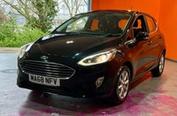 USED 2018 68 FORD FIESTA 1.1 Ti-VCT Zetec Hatchback 5dr Petrol Manual Euro 6 (s/s) (85 ps) Alloys. A/C. SYNC DAB. 1.1 ENG