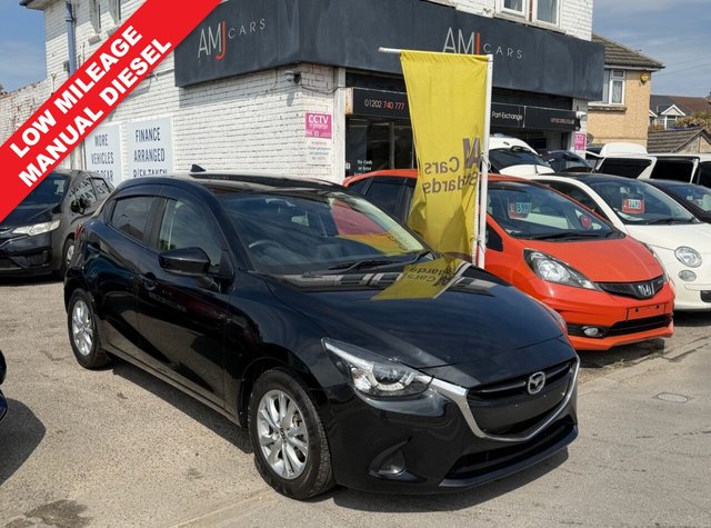 2017 MAZDA DEMIO 1.5 MANUAL DIESEL HATCHBACK BLACK 5DR JAPANESE IMPORTED MAZDA DEMIO MAZDA 2.... photo