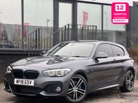 USED 2018 18 BMW 1 SERIES 1.5 118i M Sport Shadow Edition Hatchback 3dr Petrol Manual Euro 6 (s/s) (136 ps) HEATED SEATS + SAT NAV!