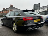 USED 2012 62 AUDI A6 AVANT 2.0 TDI S line Estate 5dr Diesel Manual Euro 5 (s/s) (177 ps) MANUAL DIESEL FAMILY ESTATE + CLEAN CONDITION THROUGHOUGHT + GOOD SERVICE HISTORY + FRESH SERVICE + NEW MOT + CAMBELT AND WATERPUMP REPLACED IN 2024 + VERY ECONOMICAL + METALLIC PHANTOM BLACK COLOUR + SPEC INCLUDES SAT NAV, CRUISE CONTROL, AUTO LIGHTS AND WIPERS, FRONT AND REAR PARKING SENSORS, REMOTE LOCKING, ALLOY WHEELS, ISOFIX, MULTIFUNCTION STEERING WHEEL, DRIVE SELECT, BLUETOOTH, LEATHER INTERIOR, ISOFIX, ELECTRIC WINDOWS + 3 MONTHS WARRANTY + 12 MONTHS AA BREAKDOWN COVER INCLUDED