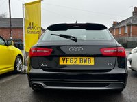USED 2012 62 AUDI A6 AVANT 2.0 TDI S line Estate 5dr Diesel Manual Euro 5 (s/s) (177 ps) MANUAL DIESEL FAMILY ESTATE + CLEAN CONDITION THROUGHOUGHT + GOOD SERVICE HISTORY + FRESH SERVICE + NEW MOT + CAMBELT AND WATERPUMP REPLACED IN 2024 + VERY ECONOMICAL + METALLIC PHANTOM BLACK COLOUR + SPEC INCLUDES SAT NAV, CRUISE CONTROL, AUTO LIGHTS AND WIPERS, FRONT AND REAR PARKING SENSORS, REMOTE LOCKING, ALLOY WHEELS, ISOFIX, MULTIFUNCTION STEERING WHEEL, DRIVE SELECT, BLUETOOTH, LEATHER INTERIOR, ISOFIX, ELECTRIC WINDOWS + 3 MONTHS WARRANTY + 12 MONTHS AA BREAKDOWN COVER INCLUDED