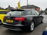 USED 2012 62 AUDI A6 AVANT 2.0 TDI S line Estate 5dr Diesel Manual Euro 5 (s/s) (177 ps) MANUAL DIESEL FAMILY ESTATE + CLEAN CONDITION THROUGHOUGHT + GOOD SERVICE HISTORY + FRESH SERVICE + NEW MOT + CAMBELT AND WATERPUMP REPLACED IN 2024 + VERY ECONOMICAL + METALLIC PHANTOM BLACK COLOUR + SPEC INCLUDES SAT NAV, CRUISE CONTROL, AUTO LIGHTS AND WIPERS, FRONT AND REAR PARKING SENSORS, REMOTE LOCKING, ALLOY WHEELS, ISOFIX, MULTIFUNCTION STEERING WHEEL, DRIVE SELECT, BLUETOOTH, LEATHER INTERIOR, ISOFIX, ELECTRIC WINDOWS + 3 MONTHS WARRANTY + 12 MONTHS AA BREAKDOWN COVER INCLUDED