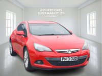 USED 2013 13 VAUXHALL ASTRA GTC 2.0 CDTi SRi Coupe 3dr Diesel Auto Euro 5 (165 ps) Auto_Leather Trim_Parking Sensors