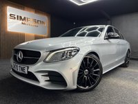 USED 2020 70 MERCEDES-BENZ C-CLASS 2.0 C220d AMG Line (Premium) Saloon 4dr Diesel G-Tronic+ Euro 6 (s/s) (194 ps) AMBIAINT LIGHTING + CARPLAY