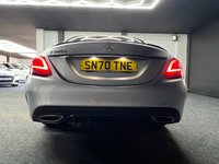 USED 2020 70 MERCEDES-BENZ C-CLASS 2.0 C220d AMG Line (Premium) Saloon 4dr Diesel G-Tronic+ Euro 6 (s/s) (194 ps) AMBIAINT LIGHTING + CARPLAY