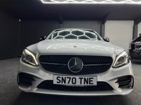 USED 2020 70 MERCEDES-BENZ C-CLASS 2.0 C220d AMG Line (Premium) Saloon 4dr Diesel G-Tronic+ Euro 6 (s/s) (194 ps) AMBIAINT LIGHTING + CARPLAY