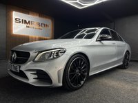 USED 2020 70 MERCEDES-BENZ C-CLASS 2.0 C220d AMG Line (Premium) Saloon 4dr Diesel G-Tronic+ Euro 6 (s/s) (194 ps) AMBIAINT LIGHTING + CARPLAY