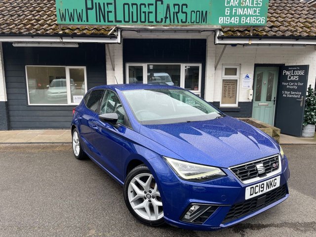 View our Seat Ibiza 1.0 TSI FR Hatchback 5dr Petrol Manual Euro 6 (s/s) GPF (95 ps)