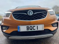 USED 2019 19 VAUXHALL MOKKA X 1.4i Turbo ecoTEC Elite SUV Amber Orange Petrol Manual Euro 6 (s/s) (140 ps) Top Spec Mokka with Fantastic Service History Heated Steering Wheel Heated Leather Apple carPlay Front & Rear Park Sensors