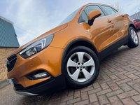 USED 2019 19 VAUXHALL MOKKA X 1.4i Turbo ecoTEC Elite SUV Amber Orange Petrol Manual Euro 6 (s/s) (140 ps) Top Spec Mokka with Fantastic Service History Heated Steering Wheel Heated Leather Apple carPlay Front & Rear Park Sensors