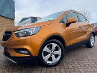 USED 2019 19 VAUXHALL MOKKA X 1.4i Turbo ecoTEC Elite SUV Amber Orange Petrol Manual Euro 6 (s/s) (140 ps) Top Spec Mokka with Fantastic Service History Heated Steering Wheel Heated Leather Apple carPlay Front & Rear Park Sensors