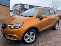 USED 2019 19 VAUXHALL MOKKA X 1.4i Turbo ecoTEC Elite SUV Amber Orange Petrol Manual Euro 6 (s/s) (140 ps) Top Spec Mokka with Fantastic Service History Heated Steering Wheel Heated Leather Apple carPlay Front & Rear Park Sensors