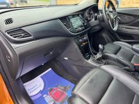 USED 2019 19 VAUXHALL MOKKA X 1.4i Turbo ecoTEC Elite SUV Amber Orange Petrol Manual Euro 6 (s/s) (140 ps) Top Spec Mokka with Fantastic Service History Heated Steering Wheel Heated Leather Apple carPlay Front & Rear Park Sensors