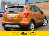 USED 2019 19 VAUXHALL MOKKA X 1.4i Turbo ecoTEC Elite SUV Amber Orange Petrol Manual Euro 6 (s/s) (140 ps) Top Spec Mokka with Fantastic Service History Heated Steering Wheel Heated Leather Apple carPlay Front & Rear Park Sensors