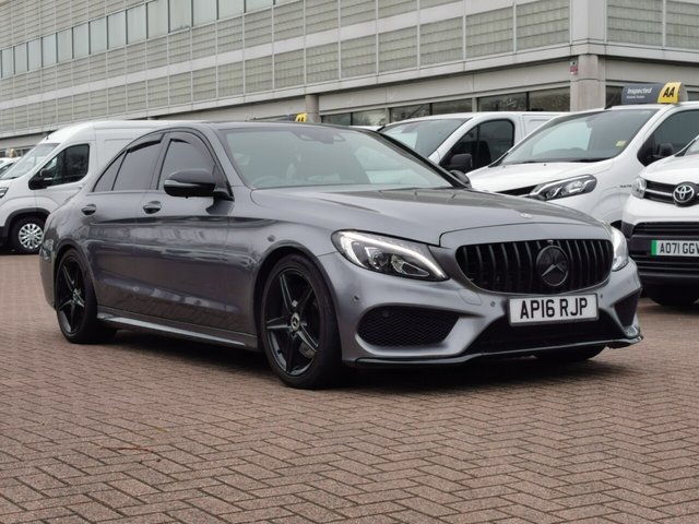 View our Mercedes-Benz C-Class 2.1 C250d AMG Line (Premium Plus) Saloon 4dr Diesel G-Tronic+ 4MATIC Euro 6 (s/s) (204 ps)