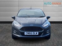 USED 2016 66 FORD FIESTA 1.0T EcoBoost Zetec Hatchback 5dr Petrol Manual Euro 6 (s/s) (100 ps) very low miles! immaculate! economical low insurance group!