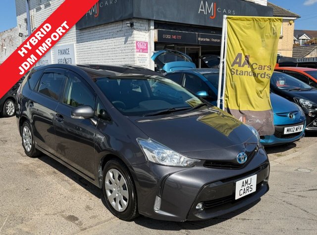2015 TOYOTA PRIUS 1.8 HYBRID PETROL JDM ESTATE GREY 5DR JAPANESE IMPORTED TOYOTA PRIUS ALPHA... photo