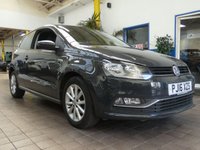 USED 2016 VOLKSWAGEN POLO 1.0 BlueMotion Tech Match Hatchback 3dr Petrol Manual Euro 6 (s/s) (75 ps) Excellent Condition 10 Services to 65k miles Oct 2025 Air con Bluetooth Cruise control Parking Sensors