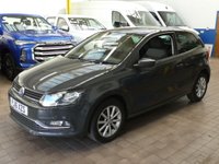 USED 2016 VOLKSWAGEN POLO 1.0 BlueMotion Tech Match Hatchback 3dr Petrol Manual Euro 6 (s/s) (75 ps) Excellent Condition 10 Services to 65k miles Oct 2025 Air con Bluetooth Cruise control Parking Sensors
