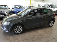 USED 2016 VOLKSWAGEN POLO 1.0 BlueMotion Tech Match Hatchback 3dr Petrol Manual Euro 6 (s/s) (75 ps) Excellent Condition 10 Services to 65k miles Oct 2025 Air con Bluetooth Cruise control Parking Sensors