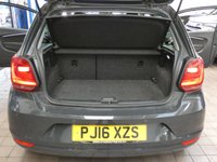USED 2016 VOLKSWAGEN POLO 1.0 BlueMotion Tech Match Hatchback 3dr Petrol Manual Euro 6 (s/s) (75 ps) Excellent Condition 10 Services to 65k miles Oct 2025 Air con Bluetooth Cruise control Parking Sensors