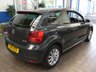 USED 2016 VOLKSWAGEN POLO 1.0 BlueMotion Tech Match Hatchback 3dr Petrol Manual Euro 6 (s/s) (75 ps) Excellent Condition 10 Services to 65k miles Oct 2025 Air con Bluetooth Cruise control Parking Sensors