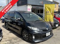 USED 2015 TOYOTA ESTIMA 2.4  AERAS Automatic petrol 8 Seater MPV Black 5dr JAPANESE IMPORTED TOYOTA ESTIMA. 2.4 AUTOMATIC. 8 SEATER MPV. GENUINE MILEAGE. FINISHED IN METALLIC BLACK COLOUR. MORE DETAILS TO FOLLOW.