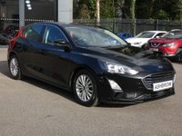 USED 2019 69 FORD FOCUS 1.5 EcoBlue Titanium 5d 120 S/S FULL SERVICE HIST, SAT NAV, APPLE CARPLAY / ANDROID AUTO, DAB RADIO, BLUETOOTH, FRONT & REAR PARKING SENSORS WITH DISPLAY, PRIVACY GLASS, ELECTRIC FOLDING MIRRORS, LANE KEEPING SYSTEM, PRE COLLISION ASSIST, SPEED SIGN RECOGNITION, MANUAL 6 SPEED, LED DRL'S, LEATHER MFSW, CRUISE CONTROL & SPEED LIMITER, KEYLESS, HEATED FRONT & REAR WINDSCREENS, CLIMATE CONTROL, SELECTABLE DRIVE MODES, HILL START ASSIST, AUTO HOLD, RAIN & LIGHT SENSORS, ISO FIX