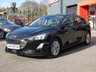USED 2019 69 FORD FOCUS 1.5 EcoBlue Titanium 5d 120 S/S FULL SERVICE HIST, SAT NAV, APPLE CARPLAY / ANDROID AUTO, DAB RADIO, BLUETOOTH, FRONT & REAR PARKING SENSORS WITH DISPLAY, PRIVACY GLASS, ELECTRIC FOLDING MIRRORS, LANE KEEPING SYSTEM, PRE COLLISION ASSIST, SPEED SIGN RECOGNITION, MANUAL 6 SPEED, LED DRL'S, LEATHER MFSW, CRUISE CONTROL & SPEED LIMITER, KEYLESS, HEATED FRONT & REAR WINDSCREENS, CLIMATE CONTROL, SELECTABLE DRIVE MODES, HILL START ASSIST, AUTO HOLD, RAIN & LIGHT SENSORS, ISO FIX