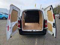 USED 2018 68 CITROEN BERLINGO White 1.6 BlueHDi 650 Enterprise M van, 100,600 miles, Euro 6, 5-speed manual, 8in Touchscreen, A/C, Bluetooth, Rear sensors. Plus VAT @ 20%! 
