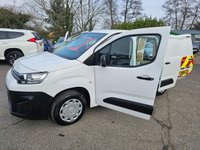 USED 2018 68 CITROEN BERLINGO White 1.6 BlueHDi 650 Enterprise M van, 100,600 miles, Euro 6, 5-speed manual, 8in Touchscreen, A/C, Bluetooth, Rear sensors. Plus VAT @ 20%! 