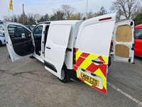 USED 2018 68 CITROEN BERLINGO White 1.6 BlueHDi 650 Enterprise M van, 100,600 miles, Euro 6, 5-speed manual, 8in Touchscreen, A/C, Bluetooth, Rear sensors. Plus VAT @ 20%! 