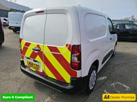 USED 2018 68 CITROEN BERLINGO White 1.6 BlueHDi 650 Enterprise M van, 100,600 miles, Euro 6, 5-speed manual, 8in Touchscreen, A/C, Bluetooth, Rear sensors. Plus VAT @ 20%! 