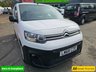 USED 2018 68 CITROEN BERLINGO White 1.6 BlueHDi 650 Enterprise M van, 100,600 miles, Euro 6, 5-speed manual, 8in Touchscreen, A/C, Bluetooth, Rear sensors. Plus VAT @ 20%! 