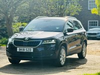 USED 2018 18 SKODA KAROQ 1.0 TSI SE L SUV 5dr Petrol Manual Euro 6 (s/s) (115 ps) LEATHER+SENSORS+ULEZ+ALLOYS