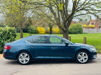 USED 2016 16 SKODA SUPERB 2.0 TDI SE L Executive Hatchback 5dr Diesel DSG Auto 6Spd Euro 6 (s/s) (190 ps) LOW MILES+LEATHER+SAT NAV+ULEZ
