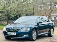 USED 2016 16 SKODA SUPERB 2.0 TDI SE L Executive Hatchback 5dr Diesel DSG Auto 6Spd Euro 6 (s/s) (190 ps) LOW MILES+LEATHER+SAT NAV+ULEZ