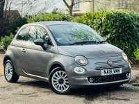 USED 2018 18 FIAT 500 1.2 Lounge Hatchback 3dr Petrol Manual Euro 6 (s/s) (69 bhp) LEATHER+PANROOF+SENSORS+ULEZ