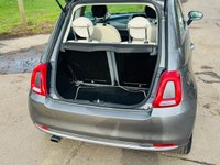 USED 2018 18 FIAT 500 1.2 Lounge Hatchback 3dr Petrol Manual Euro 6 (s/s) (69 bhp) LEATHER+PANROOF+SENSORS+ULEZ