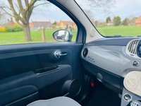 USED 2018 18 FIAT 500 1.2 Lounge Hatchback 3dr Petrol Manual Euro 6 (s/s) (69 bhp) LEATHER+PANROOF+SENSORS+ULEZ