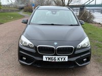 USED 2016 66 BMW 2 Series GRAN TOURER 1.5 218i Sport MPV 5dr Petrol Manual Euro 6 (s/s) (136 ps) **6-SPEED MANUAL**7-SEATS**BLUETOOTH AUDIO**